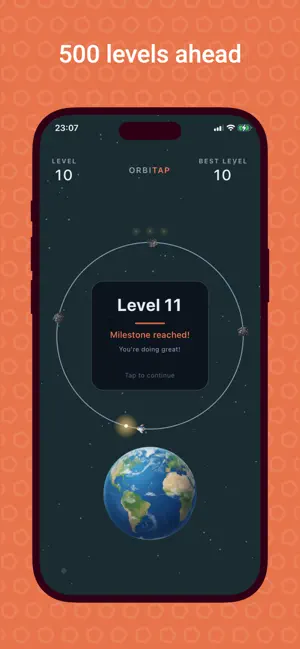 OrbiTap: Space Jump Arcade screenshot 2