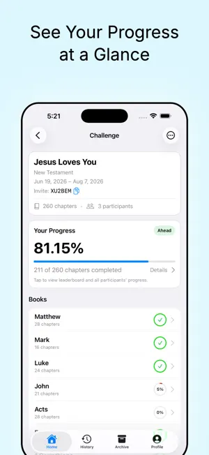 My Bible Progress Tracker screenshot 4
