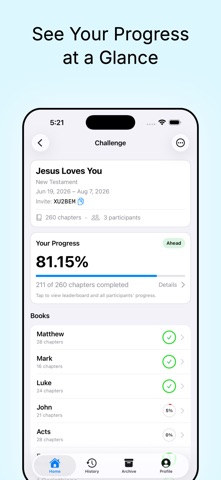 My Bible Progress Tracker Screenshot 4 of 10