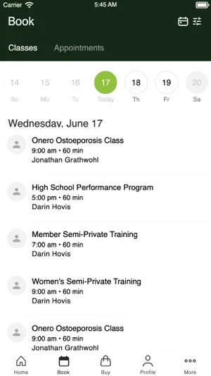 Par 4 Fitness screenshot 2