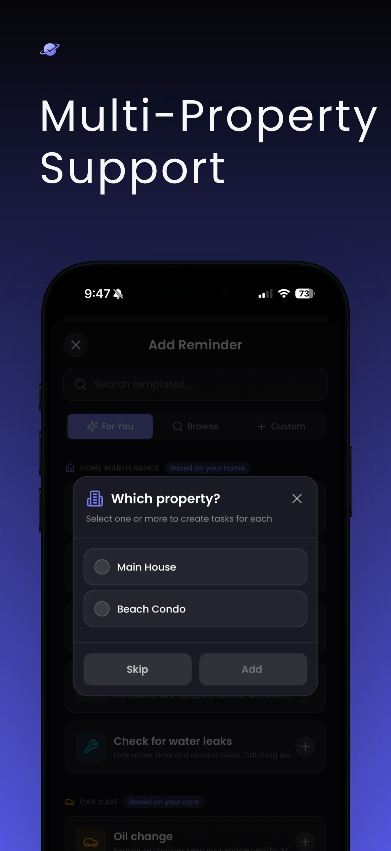 Planit - Home Maintenance screenshot 4