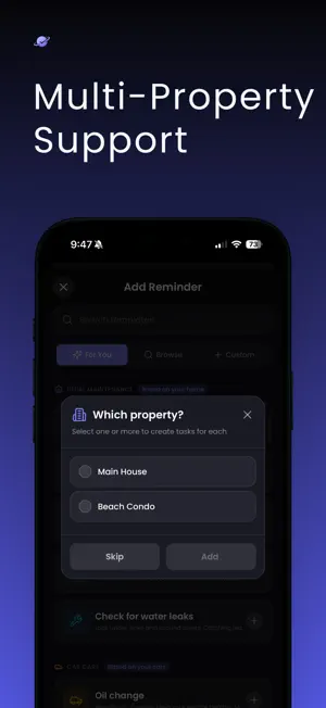 Planit - Home Maintenance screenshot 4