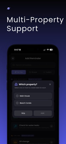 Planit - Home Maintenance screenshot