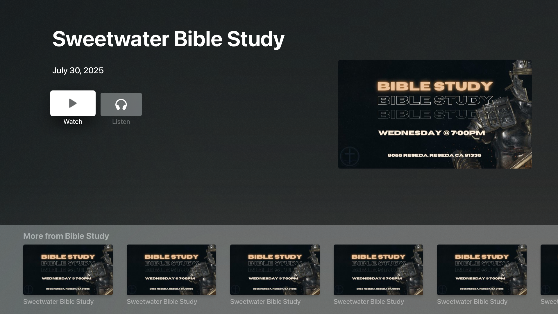 Sweetwater Faith