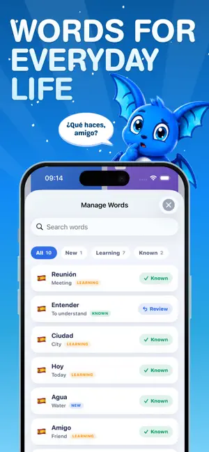 Bloo: Daily Language Widget screenshot 3