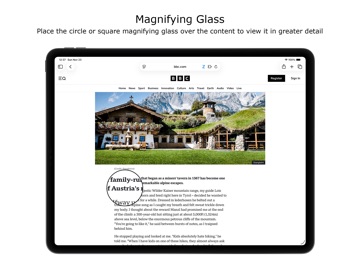Zoom for Safari iPad screenshot