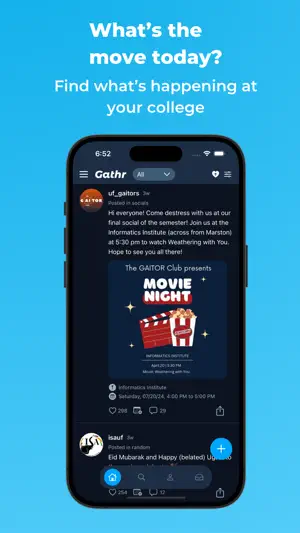 Gathr - Campus Involvement screenshot 1