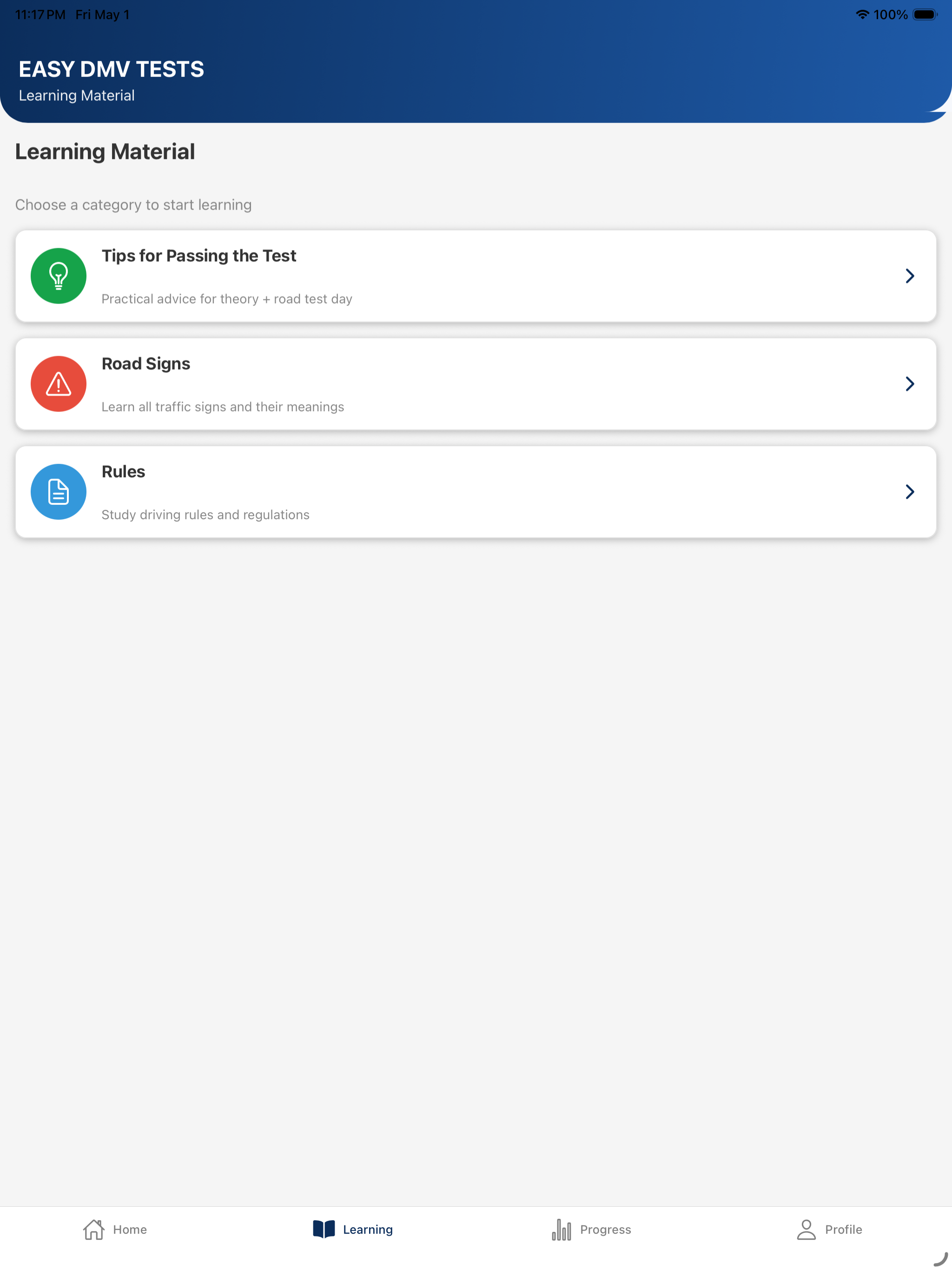 DMV Practice Test – Easy Prep screenshot 10