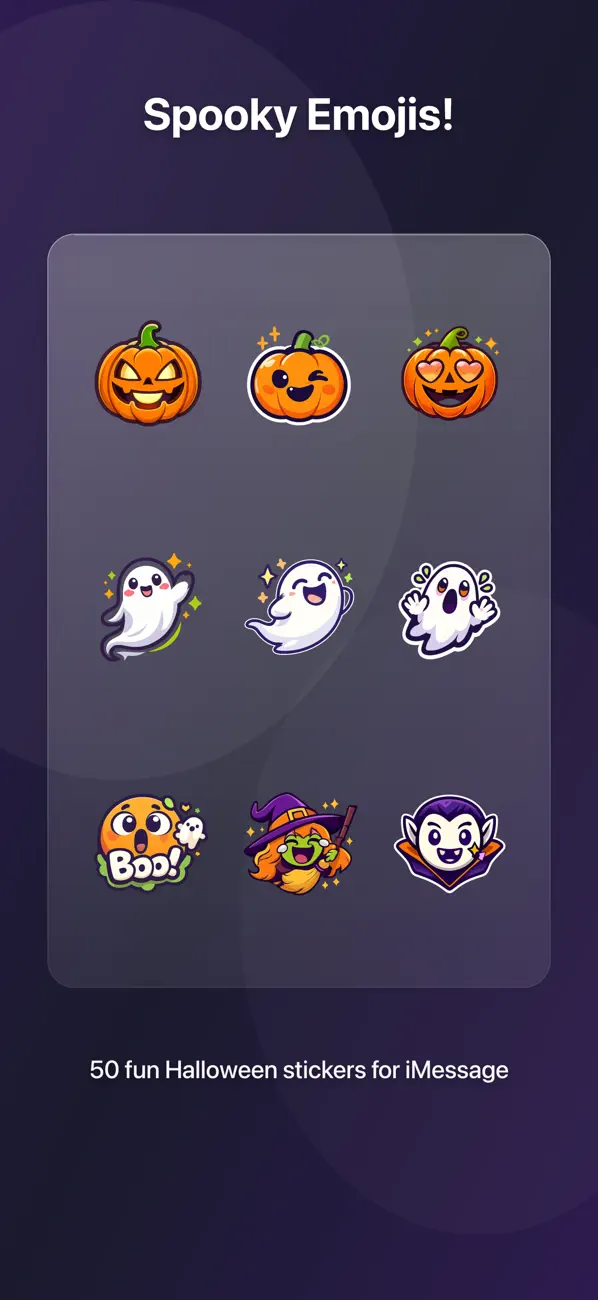 Screenshot #1 pour Halloween Day - Emojis Pack