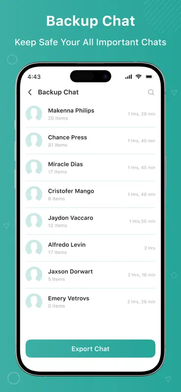 WAMR - Undelete messages screenshot 2 of 6