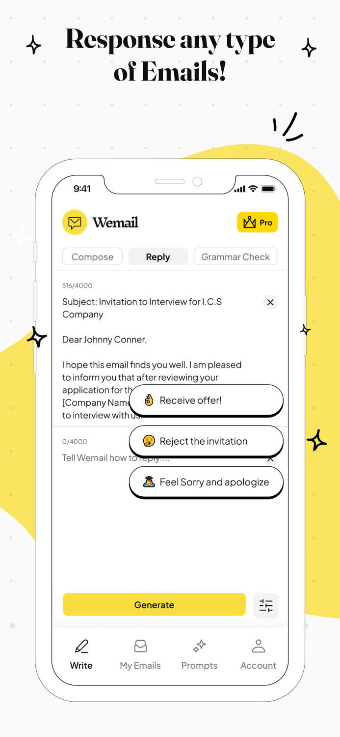 AI Email Writer - Wemail