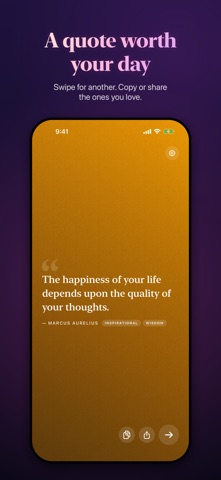 Quotastic – Daily Quotes Screenshot 1 of 4