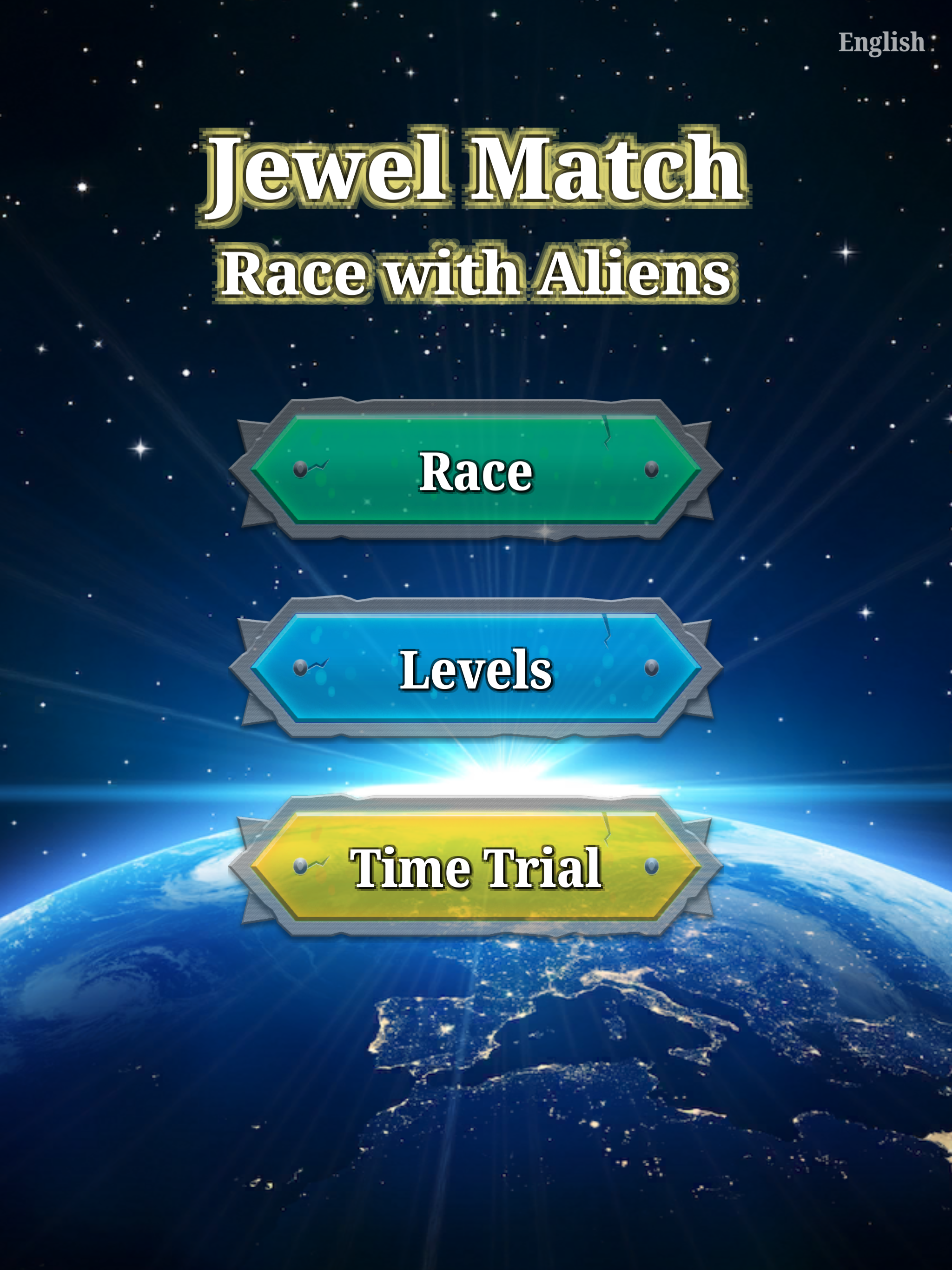 Jewel Match - Race with Aliens screenshot 14