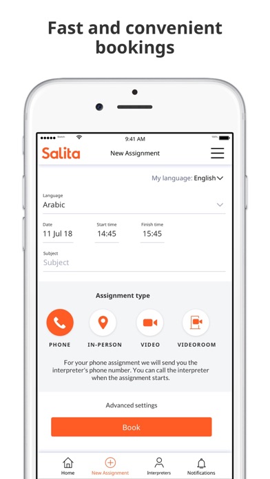 Salita Tolketjeneste Screenshot