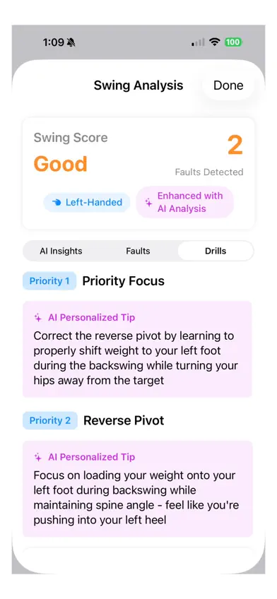 AI Golf Pro screenshot 2