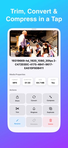 Audio Converter: MP3 & More iPhone screenshot