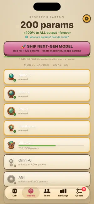 Token Tycoon: AI Lab Idle screenshot 3