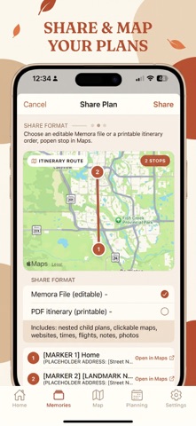 Memora Trips Screenshot 2 of 10