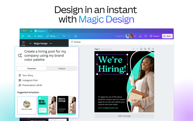 ‎Canva: Design, Photo & Video Screenshot