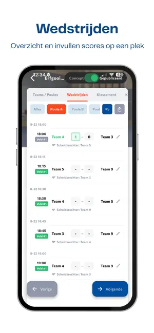Toernooi.live screenshot 4