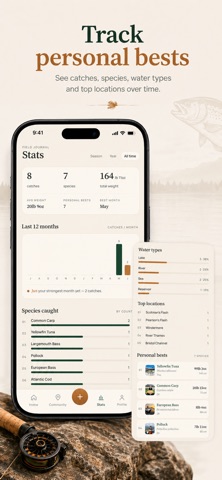 CastLog: Carp Fishing Log & AI screenshot