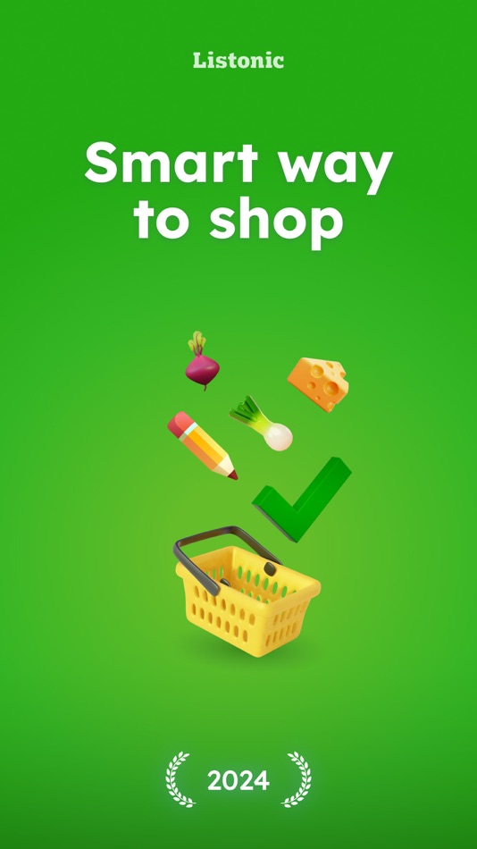 #9. Grocery List - Listonic (iOS) 由: Listonic