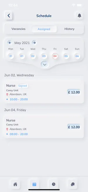 Gold Care Recruitment screenshot 1