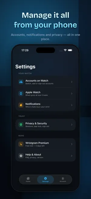 WristGram Messenger screenshot 3