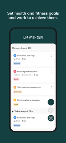 LiftWithSepi Screenshot 4 of 6