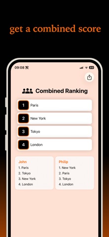 Ranxs: Rankings screenshot