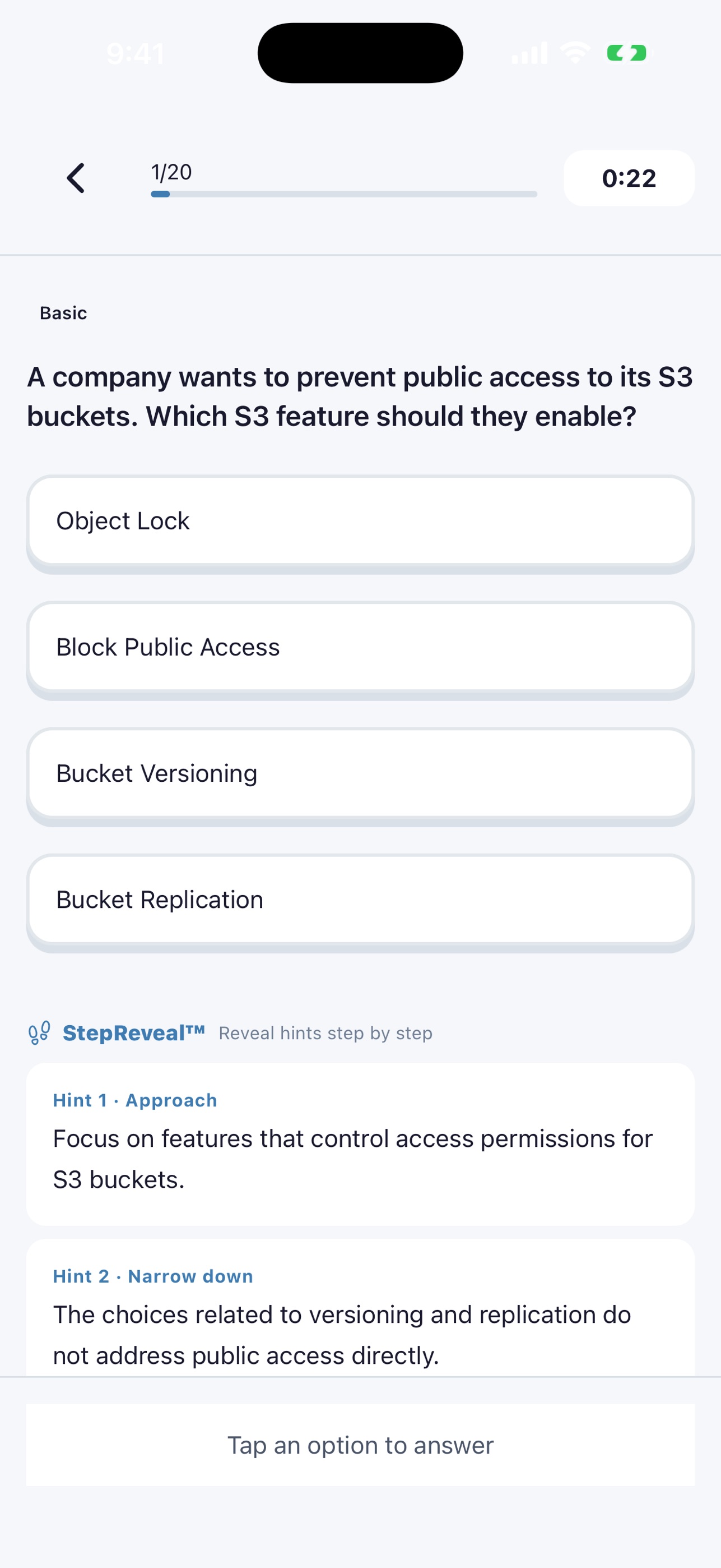 Screenshot 4 of AWS SAA Exam Prep SAA-C03