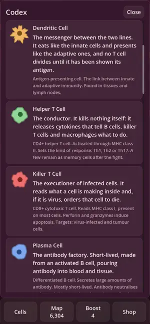 IMUNO: Idle Immune System screenshot 2