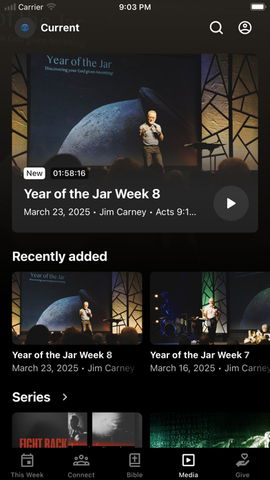 Current Church Screenshot