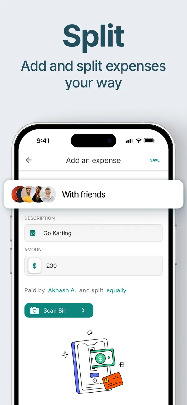 #4. Splitify - Expense Tracker (iOS) โดย: Ananth Baskar