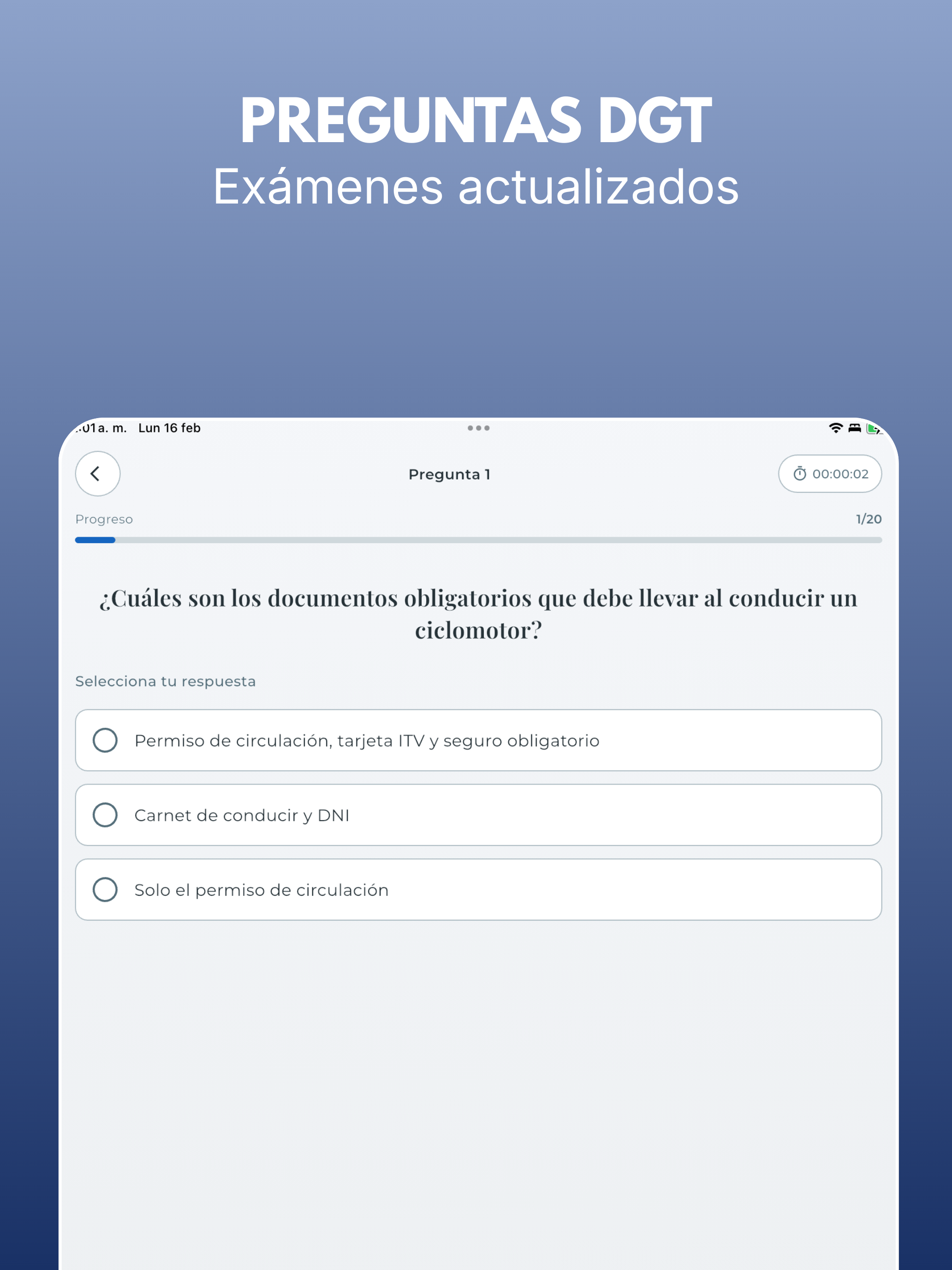 Examen DGT - Test de Conducir screenshot 8