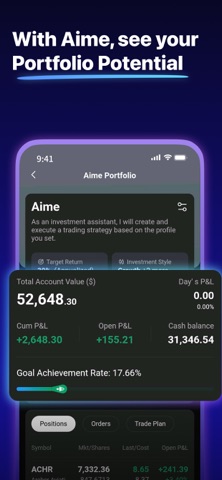 投资问Aime: 美股金融智能体 screenshot