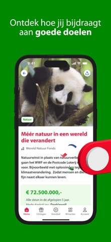 Postcode Loterij iPhone screenshot 7