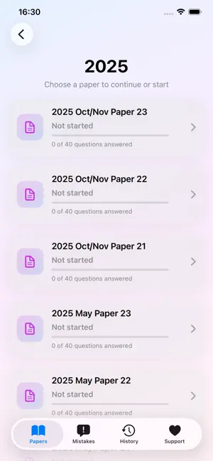 IGCSE Physics Past Papers screenshot 2