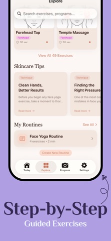 Sculpt: Face Yoga & Exercises Screenshot 2 of 5