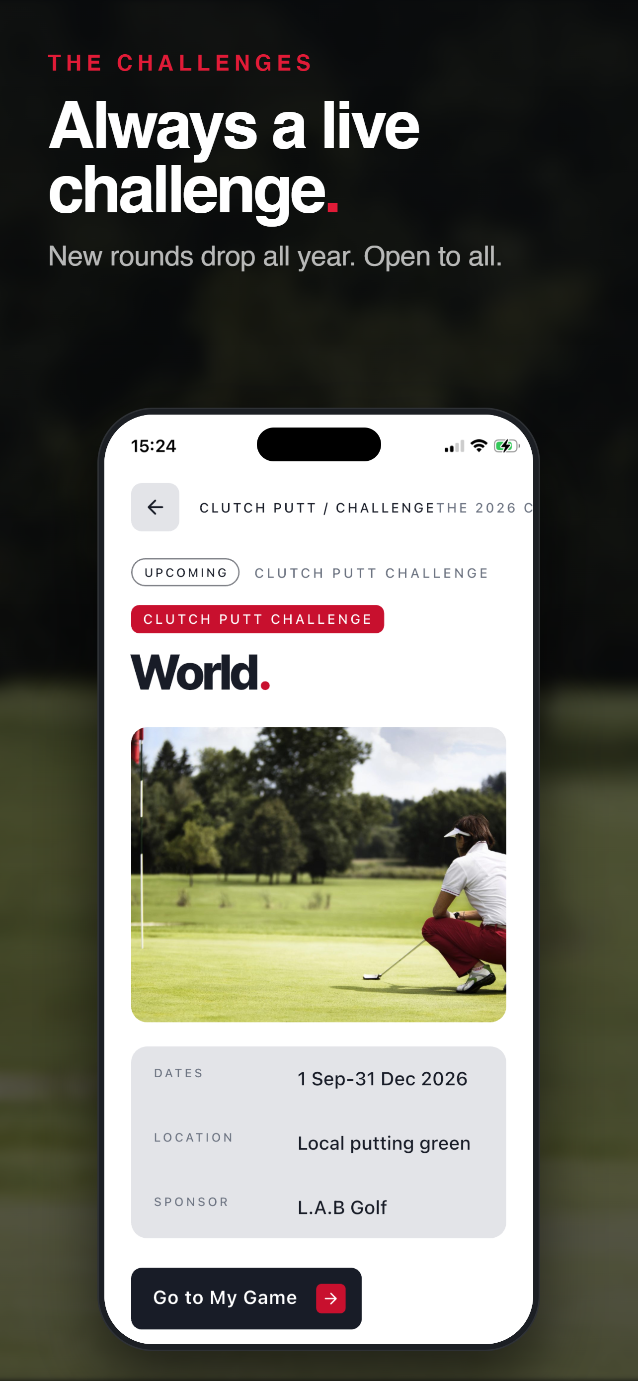 World Clutch Putt Challenge screenshot 2