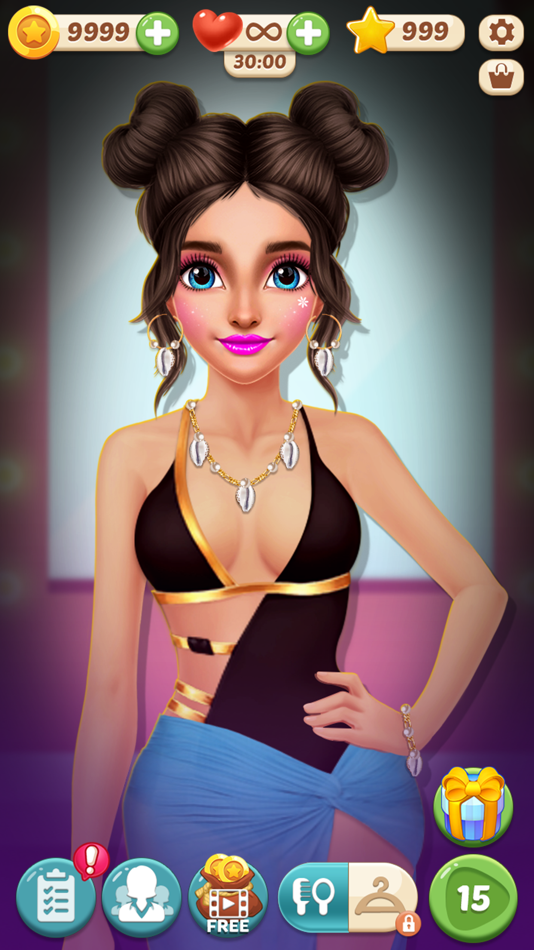 #2. Fashion Fever: Match & Style (iOS) 由: Kedar Trivedi