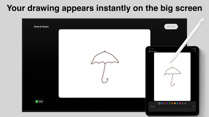 Screenshot #2 pour Draw & Guess - Fun with family