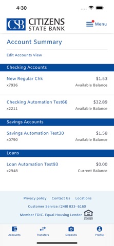 App screenshot