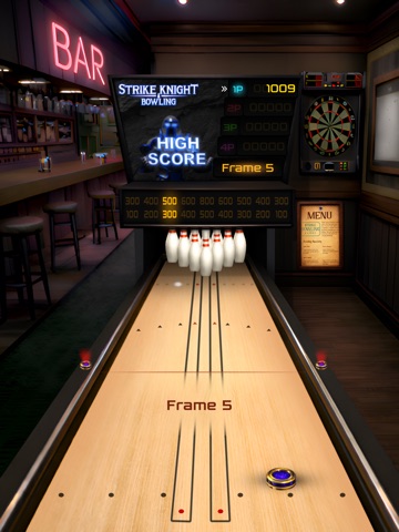 Strike Knight Bowling iPad screenshot