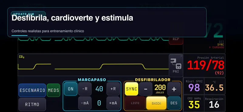 UPDATE SIM: Simulador ECG screenshot 5 of 6