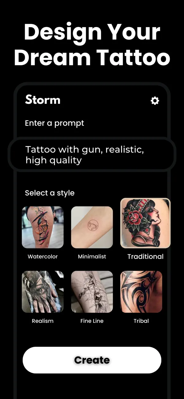 Screenshot #2 pour Storm - AI Image Generator