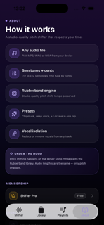 PitchShift: Song Key Changer screenshot 4