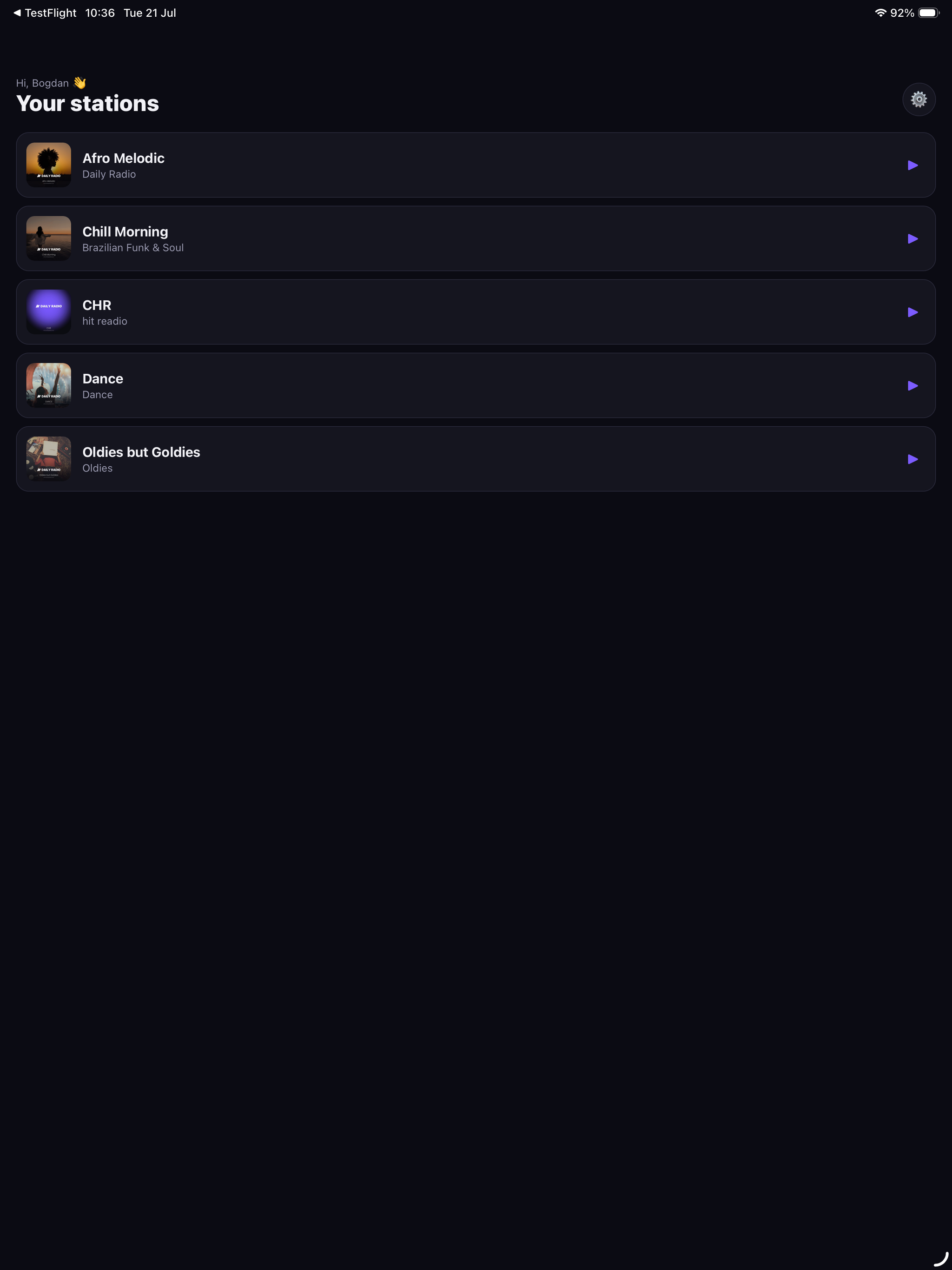 Daily Radio Music screenshot 7
