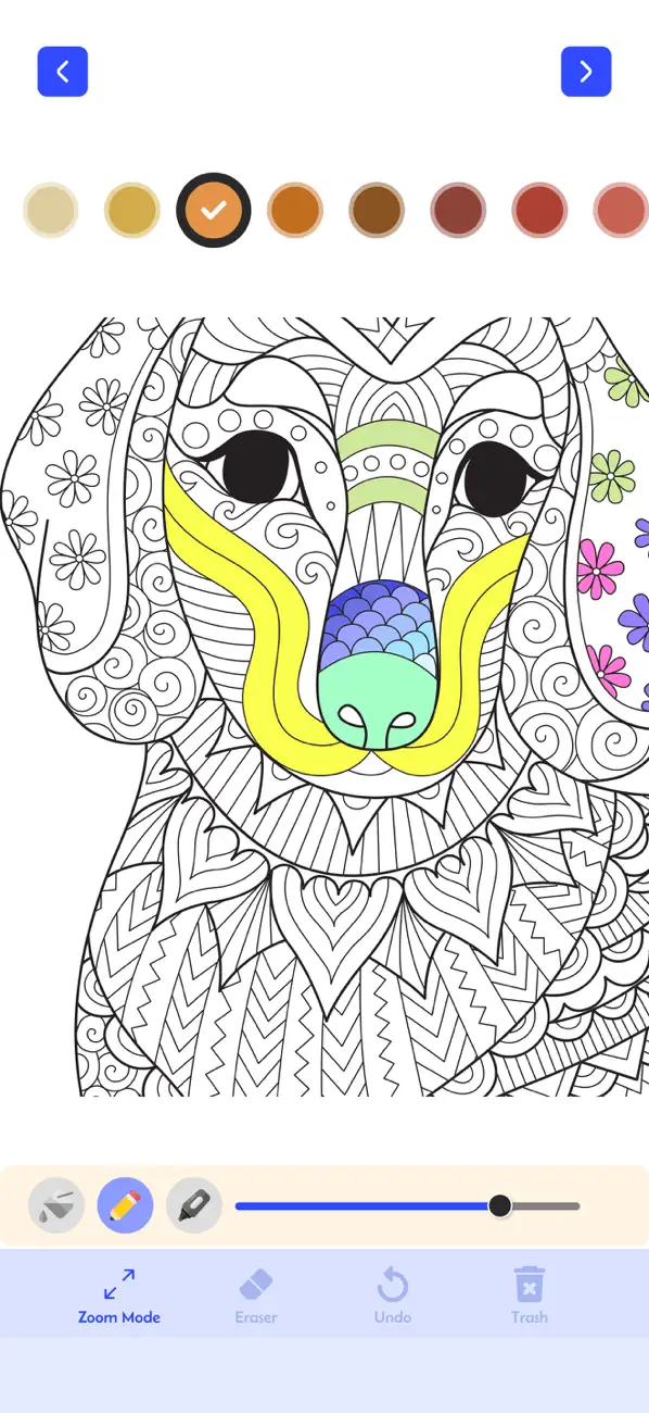 Screenshot #3 pour Peinture et couleur mandalas p