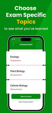 AP Biology Practice Test Screenshot 3 of 6